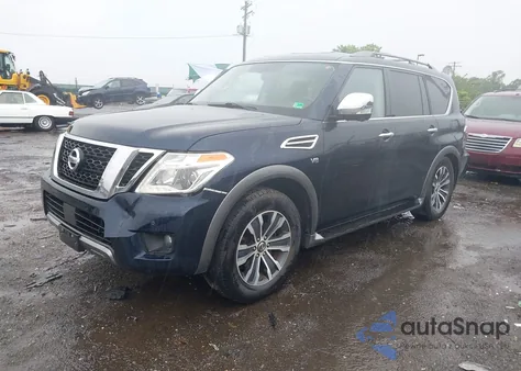 2020 Nissan Armada Sl 4Wd from USA, damaged, VIN JN8AY2NC9L9622337